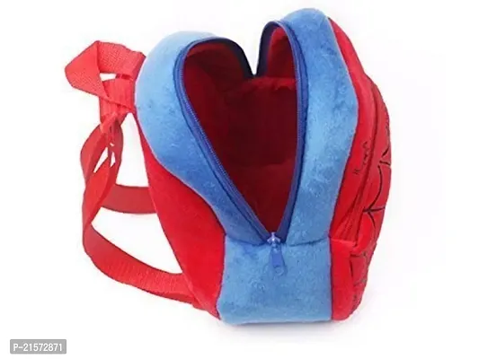 SAMAYRA Superman  Spiderman Red Combo Kids School Bag Cute Backpacks for Girls/Boys/Animal Cartoon Mini Travel Bag Backpack for Kids Girl Boy 2-6 Years-thumb4