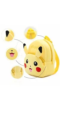 SAMAYRA Pikachu Kids School Bag Cute Backpacks for Girls/Boys/Animal Cartoon Mini Travel Bag Backpack for Kids Girl Boy 2-6 Years-thumb2