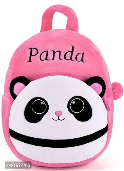 SAMAYRA Combo Panda Pink Combo Kids School Bag Cute Backpacks for Girls/Boys/Animal Cartoon Mini Travel Bag Backpack for Kids Girl Boy 2-6 Years-thumb2