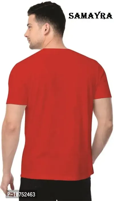 SAMAYRA Mens T-shirt - Red-thumb2