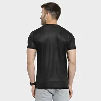 SAMAYRA Round Neck Mens Tshirt Black-thumb1