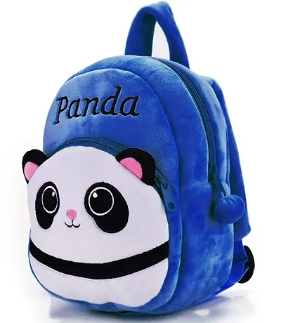 Kids Cartoon Velvet School Bags