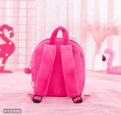 Kids Soft Cartoon Animal Velvet Plush School Backpack Bag for 2 to 5 Years Baby/Boys/Girls Nursery, Preschool, Picnic-thumb3