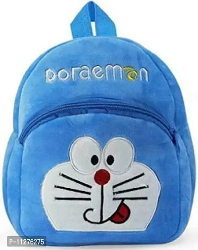 Kids Soft Cartoon Animal Velvet Plush School Backpack Bag for 2 to 5 Years Baby/Boys/Girls Nursery, Preschool, Picnic-thumb0