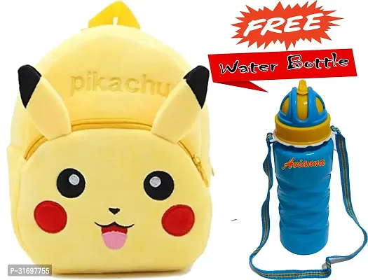 Soft Plush Backpack with Water Bottle Pack of 2-thumb0