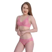 Latest Lace Bra Panty Set for Women-thumb1