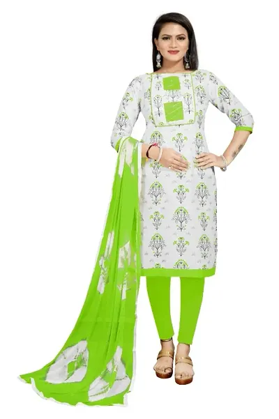 Fancy Blend Unstitched Dress Material for Women