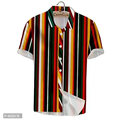 Nandi Polyester Cottan Shirt For Men-thumb0