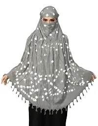Fancy burkha, long scarf , face mask  long ,cotten dupatta-thumb2