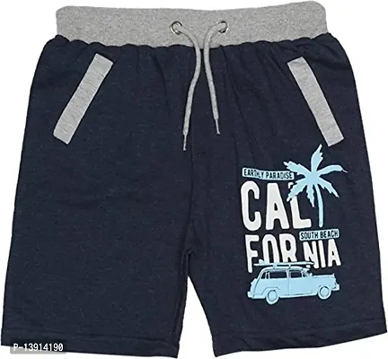 sharktribe Cotton Printed Casual Shorts for Boys-thumb0