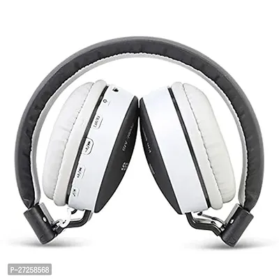 Stylish White Bluetooth Wireless Headphone With Mic