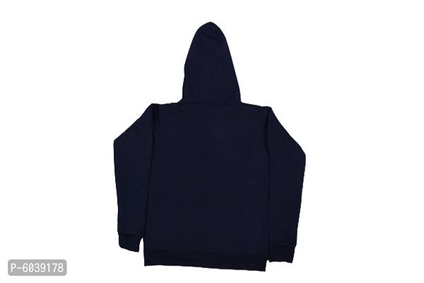Kids Fleece Sweatshirts and Hoodies for Boys and Girls-Navy Blue-thumb2