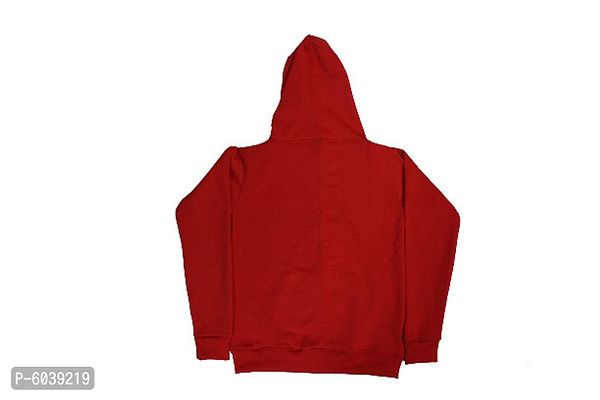 Kids Fleece Sweatshirts and Hoodies for Boys and Girls-Red-thumb2