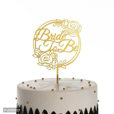 Bride to Be Cake Topper for Bridal Shower Wedding Shower Engagement Bachelorette Hen Party Decorations