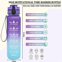 Motivational Water Bottle 1000ml-thumb2