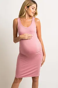Pink maternity dress-thumb1