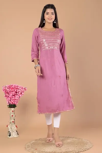 Fancy Cotton Blend Kurti