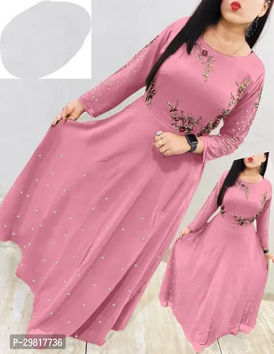 Fancy Georgette Ethnic Gown For Women