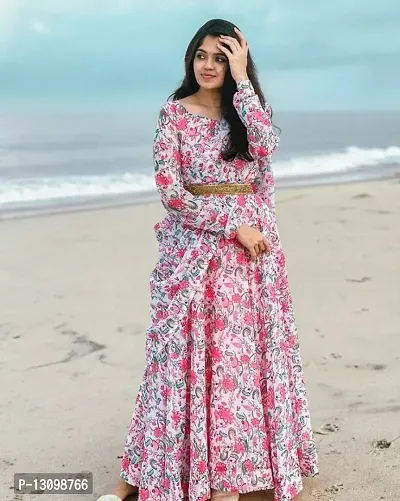 Beautiful Ethnic Gown For Women-thumb0