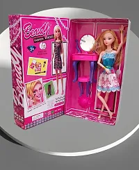 Girls Fashion Wardrobe Doll Set, Barbie Doll, Elsa Anna Doll, Birthday Gift, Toy for Boys and Girls-thumb1