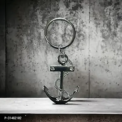 Anchor Metal Keychain and Keyring-thumb0