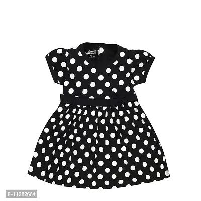 Babeezworld? Cotton Baby Girl Dress -?Knee Length fit and Flare Dress Frock jhabla-thumb0