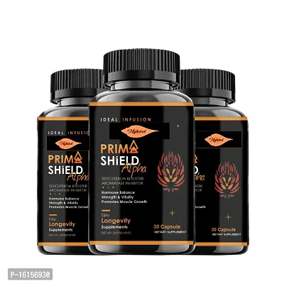 Essential Prime Shield Alpha Herbal Medicine For Sex Power, Extra Time Medicine For Men