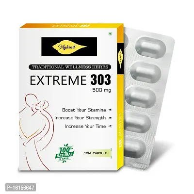 Essential Extreme 303 Capsules For Increases Testosterone  Energy Levels 100% Pure