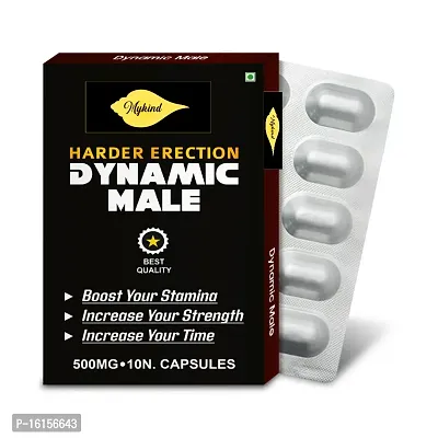 Essential Dynamic Male Herbal Solution Increases S-E-X Drive Maintains Vigour Stamina 100% Pure