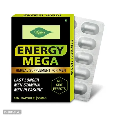 Essential Energy Mega Capsules For Increases Testosterone  Energy Levels 100% Pure-thumb0