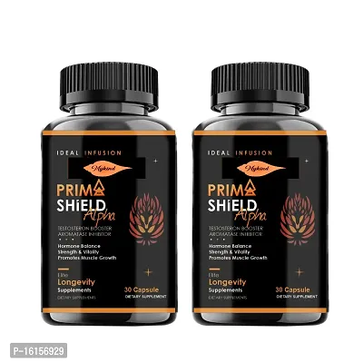 Essential Prime Shield Alpha Herbal Medicine For Sex Power, Extra Time Medicine For Men