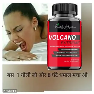 Volcano Extreme || Sexual Power  Energy Booster || Increase Penis size || Boosting Performance || Sex Power Increase capsule || 30 N-thumb0