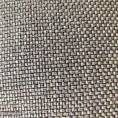 Brown Self Design Woven Geometric Woven Zipper Square Set Cushion Covers (16x16 inch or 40 x 40 cm) Set of 3-thumb3