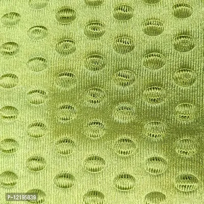 Green Damask / Self Design / Woven Geometric Zipper Square Cushion Covers (16x16 inch or 40 x 40 cm) Set of 5-thumb3