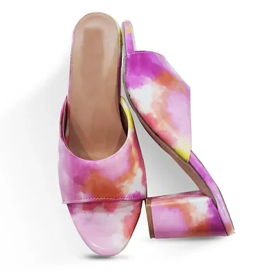 Holographic Multicolor Fashion Sandals