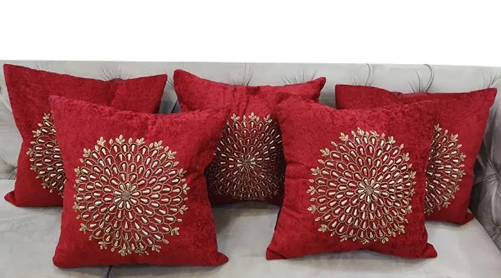 BEADED CUSHION COVERS