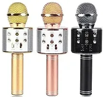 Wireless, Handheld Singing Machine Condenser Mic and Bluetooth Speaker-thumb1
