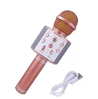 Advance Handheld Wireless Singing Mike Multi-Function Bluetooth Karaoke Mic with Microphone Speaker for All Smart Phones-thumb2