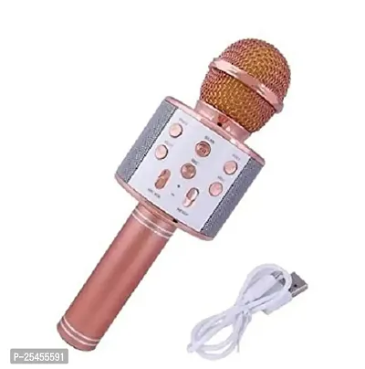 Advance Handheld Wireless Singing Mike Multi-Function Bluetooth Karaoke Mic with Microphone Speaker for All Smart Phones-thumb3