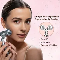 3d Manual Face Massager For Women | Facial Massager  Face Roller For Glowing Skin | Self Care Product | Body Massage Tool-thumb1