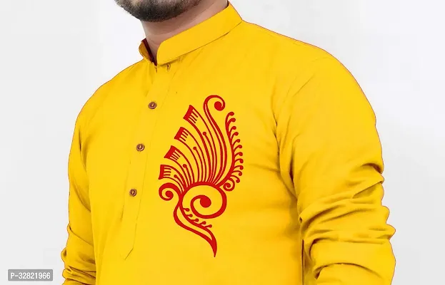 Traditional Cotton Kurta Set For Men-thumb3