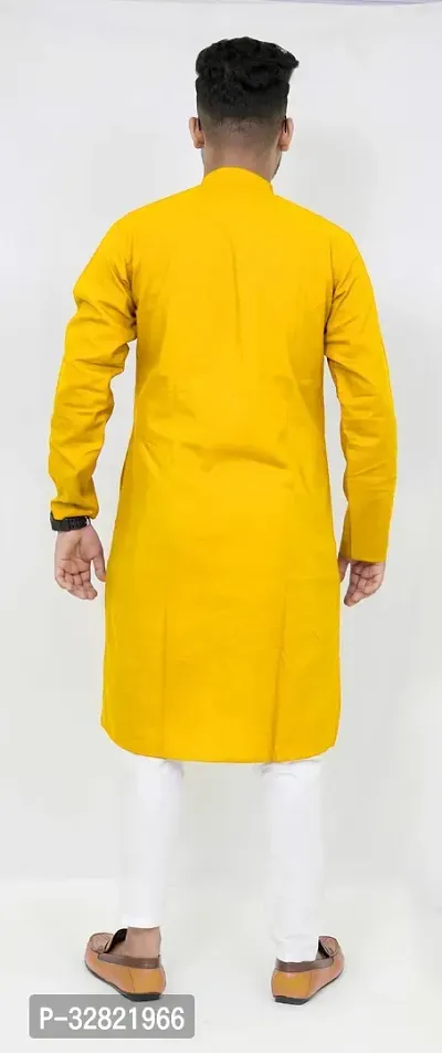 Traditional Cotton Kurta Set For Men-thumb2