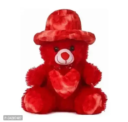 Adorable Cotton Red Teddy Bear Soft Toy For Kids Pack Of 1-thumb0