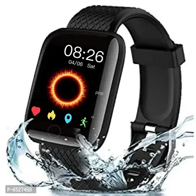 Activity Tracker, Heart Rate Sensor, for All Boys and Girls Wristband - Black