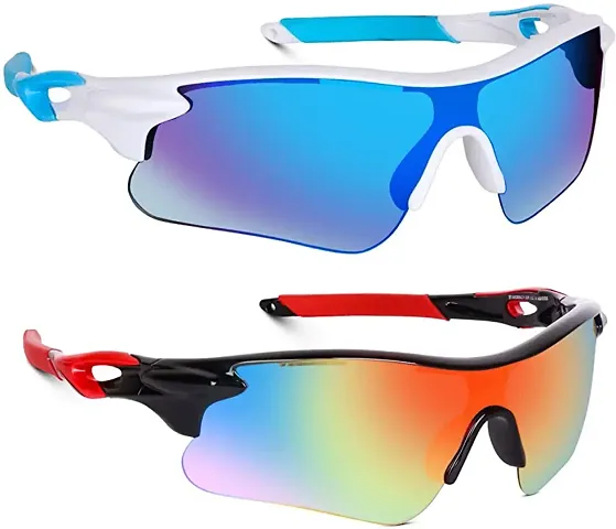 Best Quality Sports Sunglasses For Men (Pack of 2)