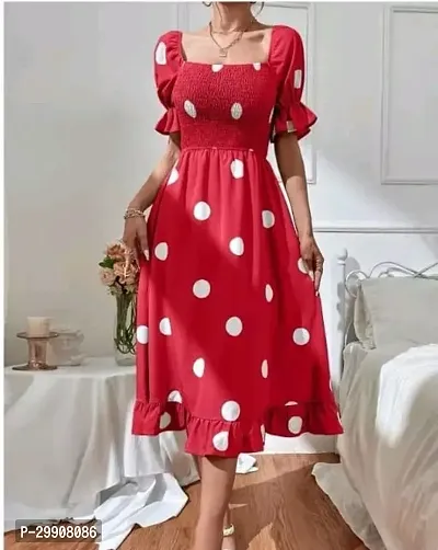 Beautiful Cotton Printed Dress For Women