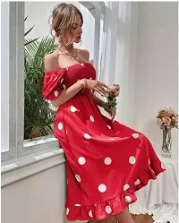 Beautiful Cotton Printed Dress For Women-thumb1