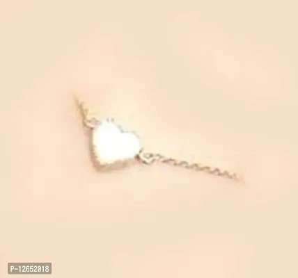 A2S2 2019 Hot Fashion Bijoux Simple White Drop Oil Heart Unlimited Charm Bangles Bracelets for Women Jewelry Gifts-thumb0