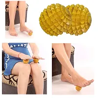 GRIFFIN Wooden Handle Skipping Rope  HANDGRIPPER + 2 PC Hand Massager +1 Body Massager with Acupressure-thumb1
