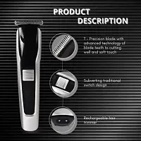 AT-538 Trimmer for men with Chargeable cable with stylish hair cutting capability, Multicolour-thumb2